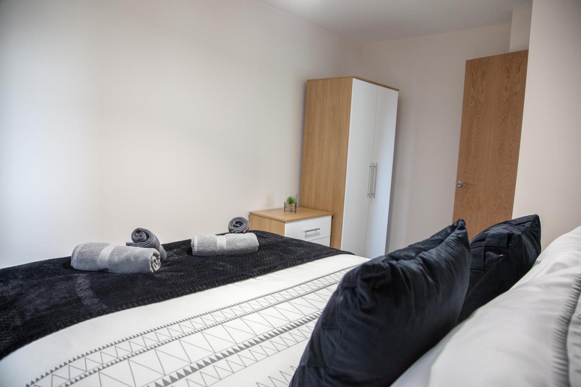 Modern 2Bd Apartment In Manchester City Exterior foto