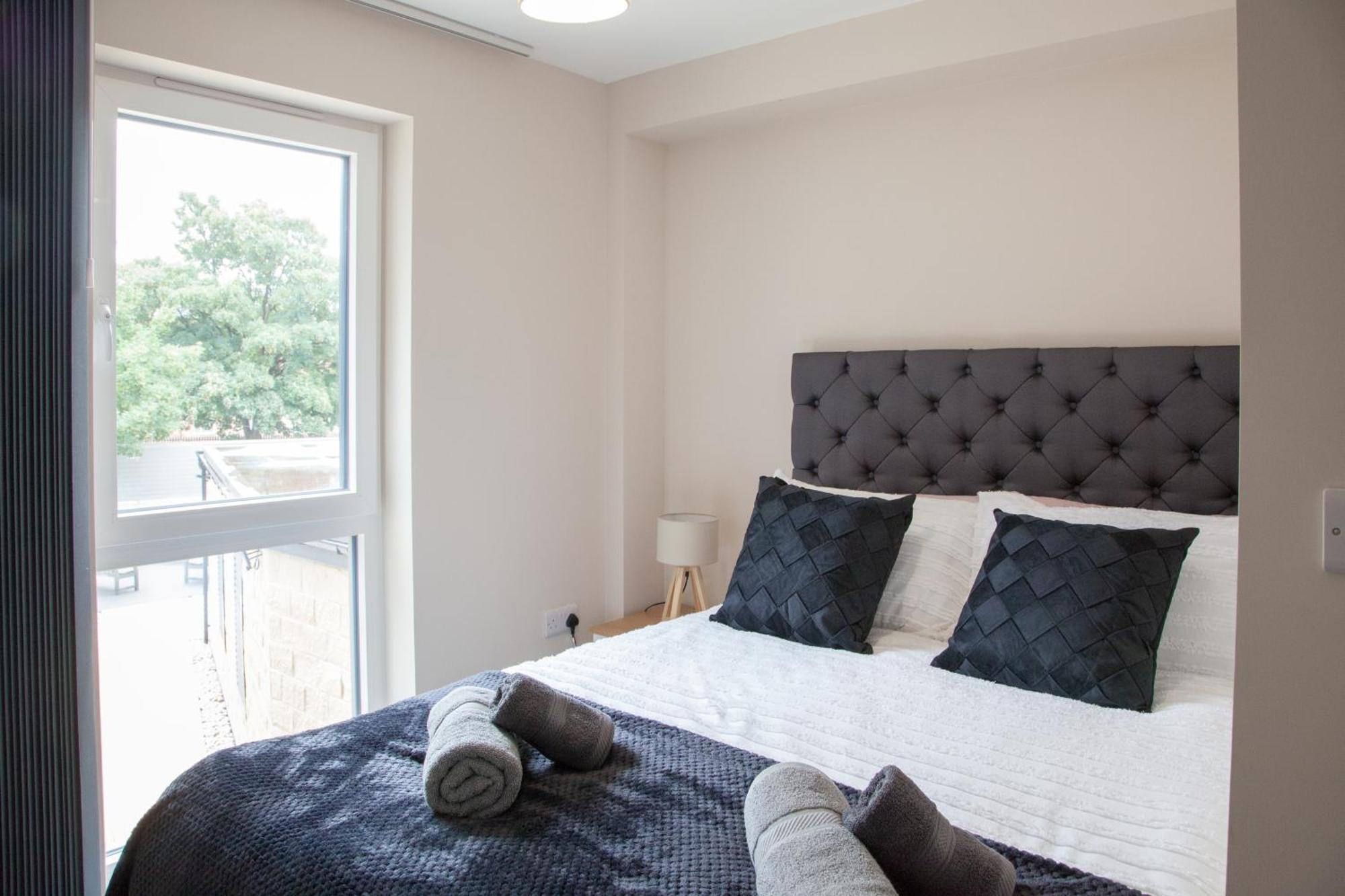Modern 2Bd Apartment In Manchester City Exterior foto