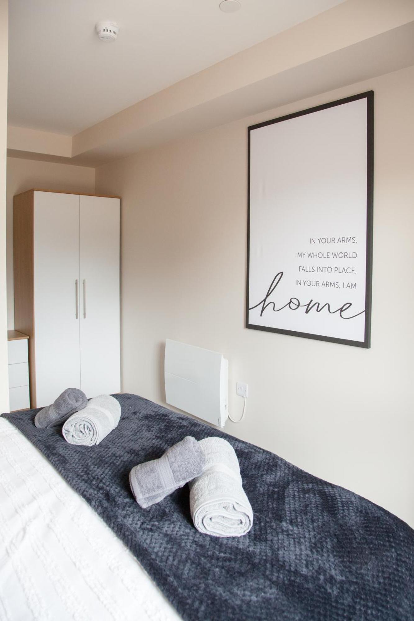 Modern 2Bd Apartment In Manchester City Exterior foto