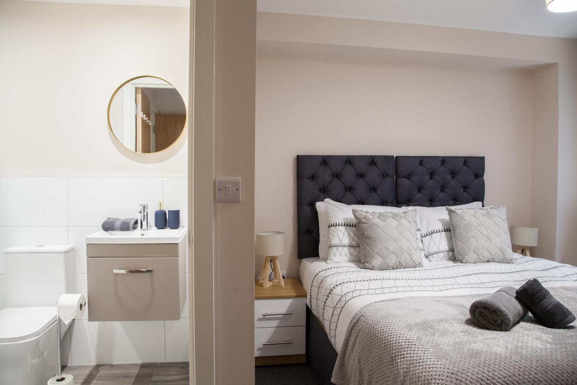 Modern 2Bd Apartment In Manchester City Exterior foto