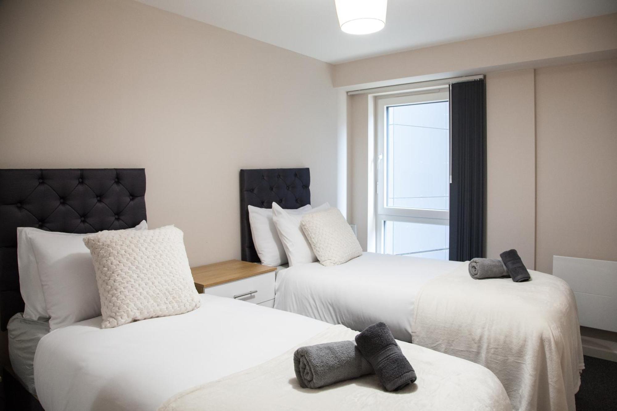 Modern 2Bd Apartment In Manchester City Exterior foto